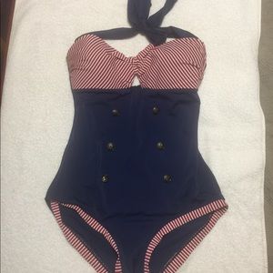 Ladies one piece swim suit